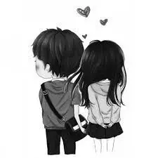 dp for couple cartoon